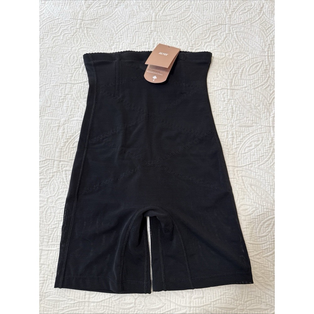 NWT KLVEE Shapewear Sz S Tummy Control High Waist Shaper Shorts Butt Lift Girdle